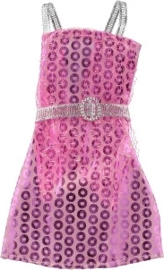 Elegantne roosa sädeleva vööga