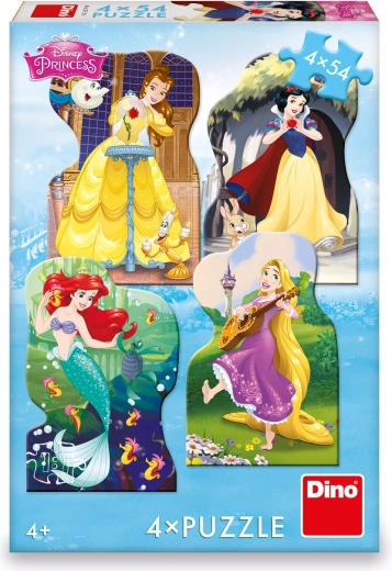 Lemmikud DISNEY printsessid 4 puslel