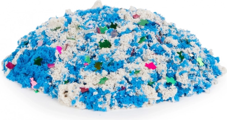 Two colors and glitter for a WOW effect