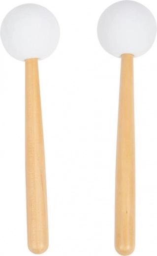 Mõnus kõla tänu pehmetele pulkadele