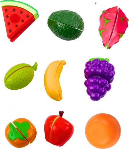 Safe and colorful fruit for repeated “cutting”