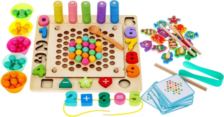 Ladumine kaartide järgi ja loendamine rõngastega