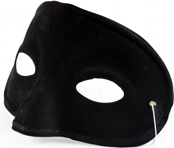 Salapärane must mask