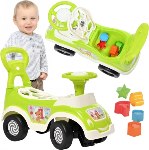 Under-seat storage and stable construction