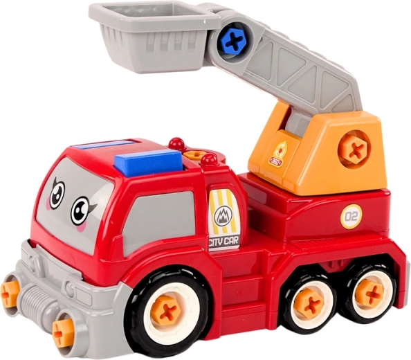 Movable crane for realistic play
