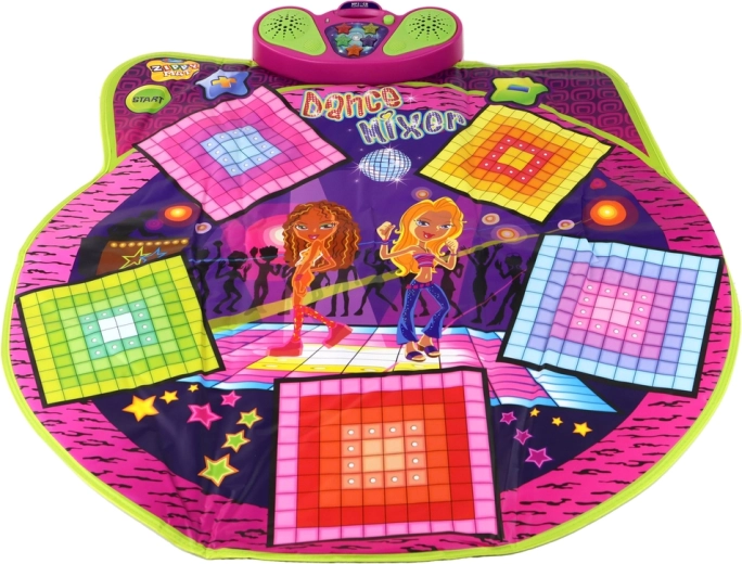 Värviline interaktiivne tantsumatt