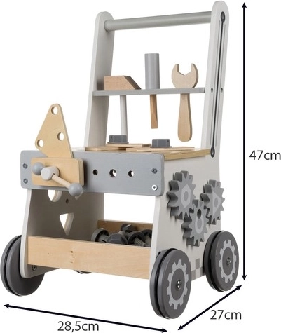Multifunktsionaalne 3‑ühes: töökoda, käimistugi ja hoiuruum