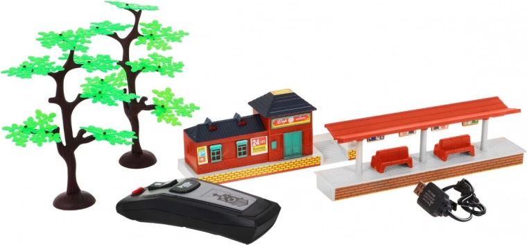 Rich set of tracks and accessories