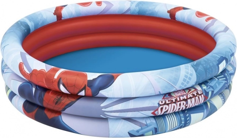 Three inflatable rings for greater stability