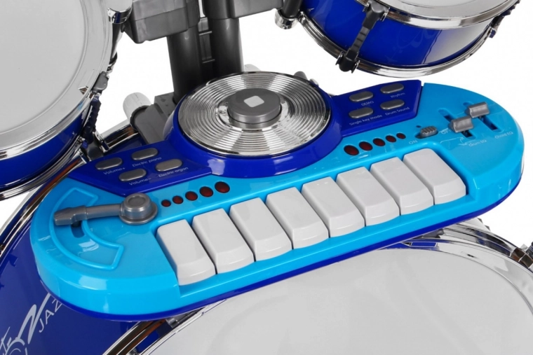 Keyboard with DJ features and lights