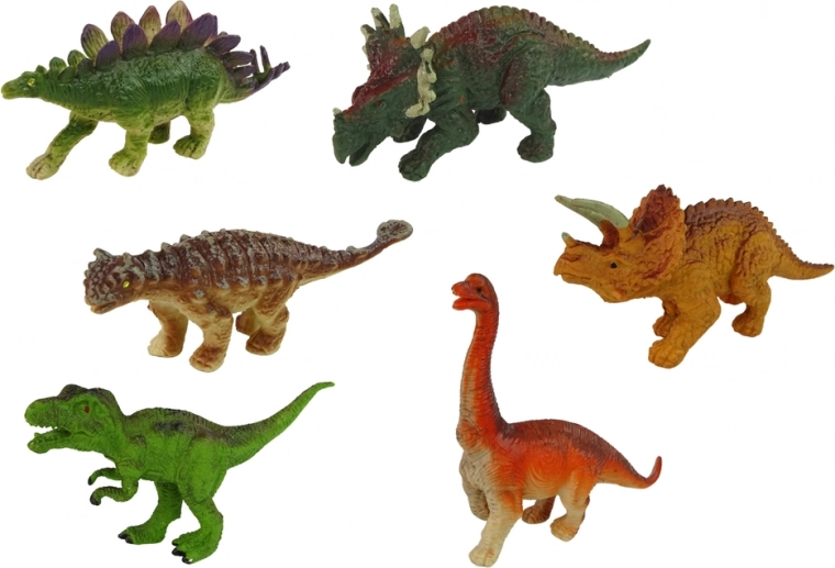 Realistic dinosaur figurines