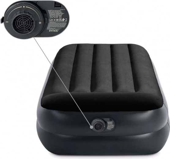 Built-in electric pump for quick operation