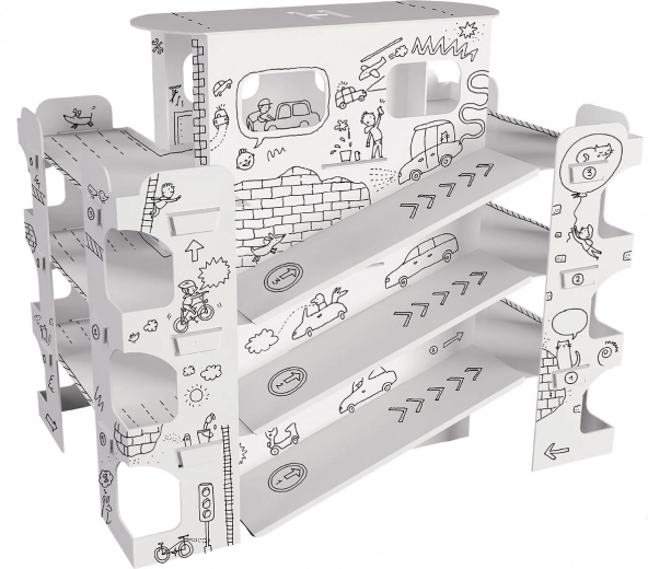 Creative 3D coloring for markers, crayons, and paints