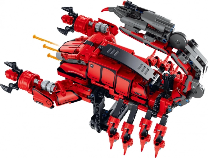 Liikuv skorpion realistlike liigestega