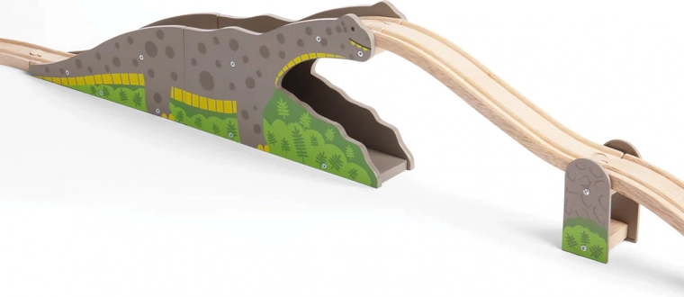 Dinosaurusesild läbipääsu ja ületusega