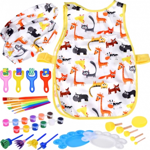 Colorful Animal Print Apron