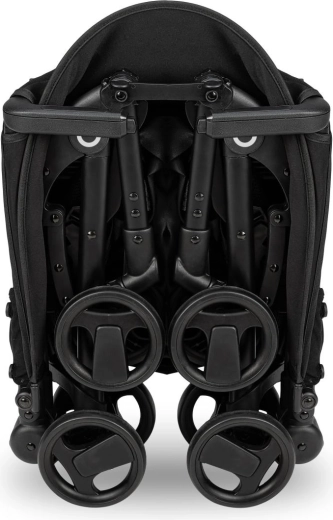 Compact backpack folding