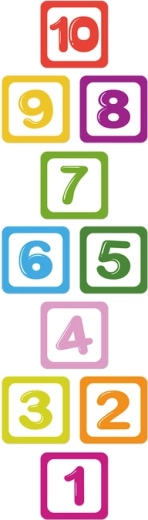 Mänguline numbrite 1–10 õppimine