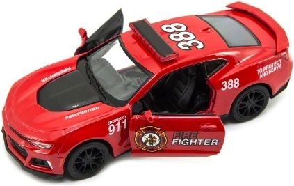 Detailne tuletõrjemudel metallkerega