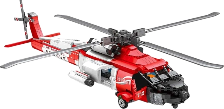 Functional rescue hoist with hook