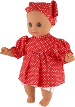 Täpiline kleit ja rätik komplektis