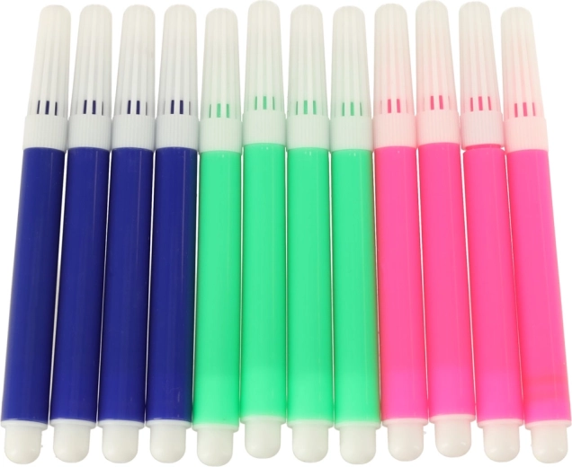 Loominguline viimistlus 12 värvilise markeriga