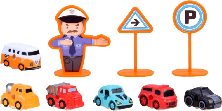 Täielik komplekt autosid ja lisasid