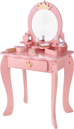 Safe mirror and stable wooden construction