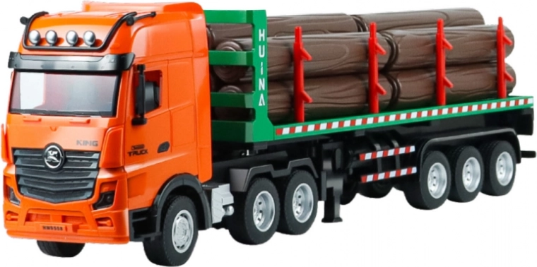 Realistic construction and log transport