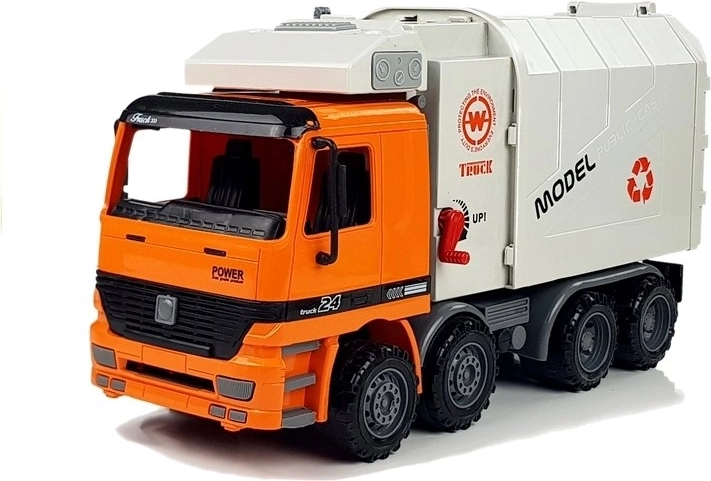 Detailed cab and treaded wheels