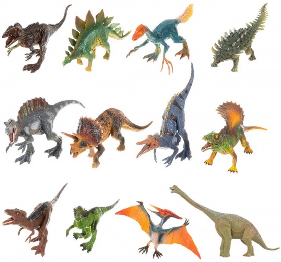 Realistlikud dinosauruste ja looduse figuurid