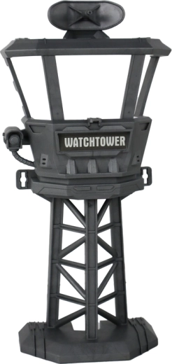 Control tower and soldier figure with accessories