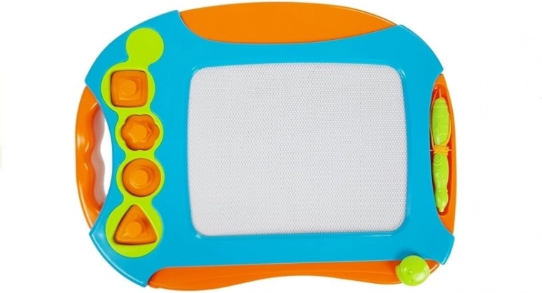 Magnetic screen with easy erasing
