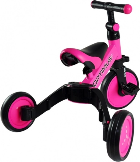 3-in-1: tricycle, pedaling mode, and balance bike