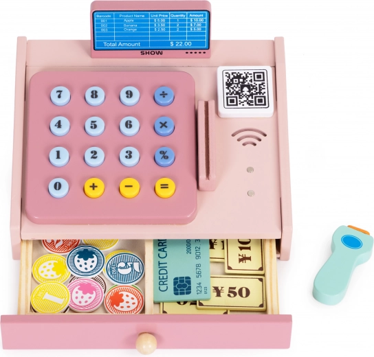 Avatav sahtel ja puidust raha