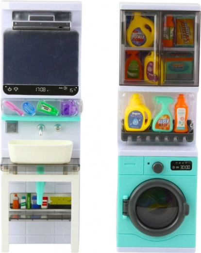 Valamu peegli ja panipaikadega