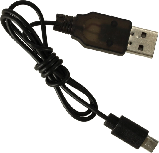 Rechargeable battery and up to 60 minutes of fun