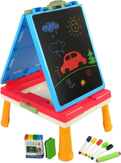Double drawing surface