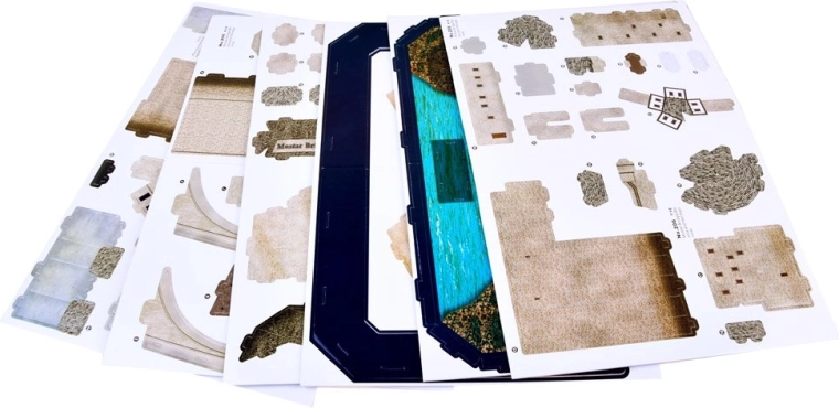 Eeltrükitud tükid lihtsaks ehituseks