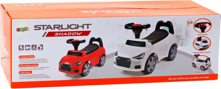 Interactive steering wheel with horn and storage box