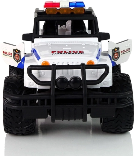 Realistic Police Jeep