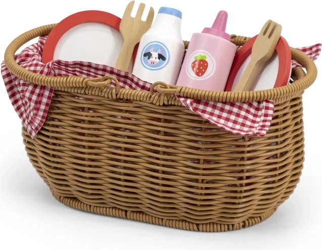 Tugev korv ruudulise tekiga