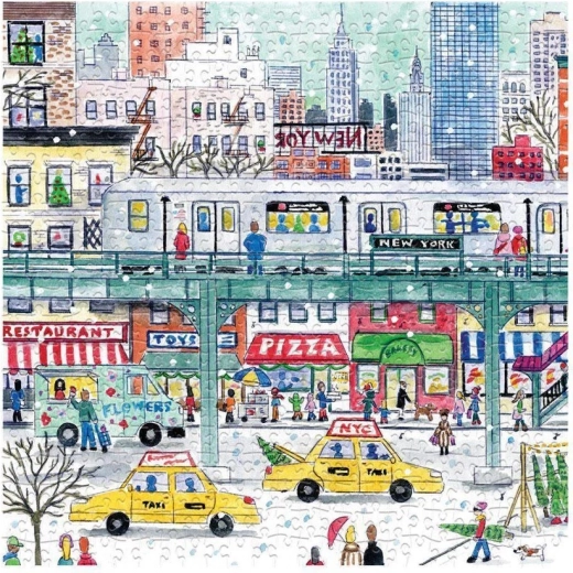 NEW YORK art by Michael Storrings