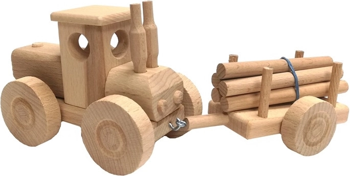 Functional log trailer