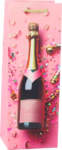 Festive champagne motif