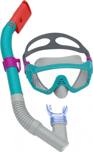 Comfortable breathing with the snorkel