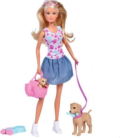 Stylish doll with fashion accessories