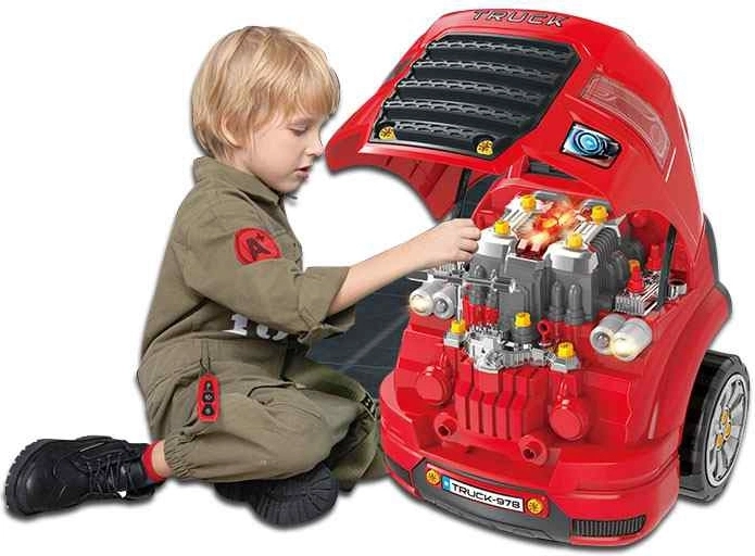 Avatav kapott ja rikkalik mootorisisu