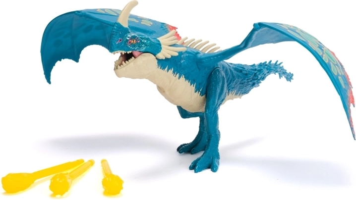 Mouth dart-firing action