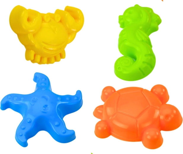 Värvikirevad mereloomade vormid